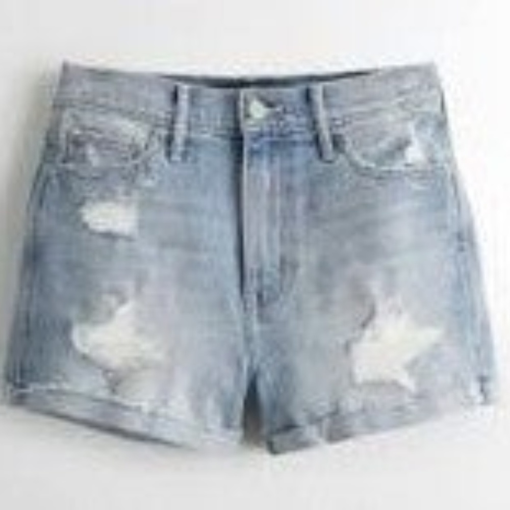 Hollister sz 13 Distressed Washed Shorts
